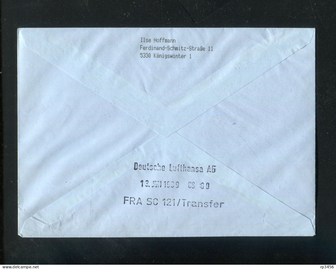 "USA" 1989, Erstflugbrief LH 415 Mit Airbus 300-600 "Philadelphia-Frankfurt" (R2040) - 3c. 1961-... Covers