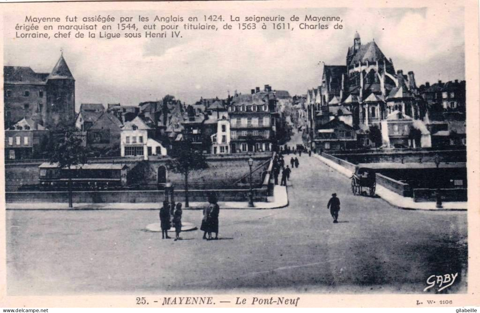 53 - Mayenne - MAYENNE -  Le Pont Neuf - Mayenne