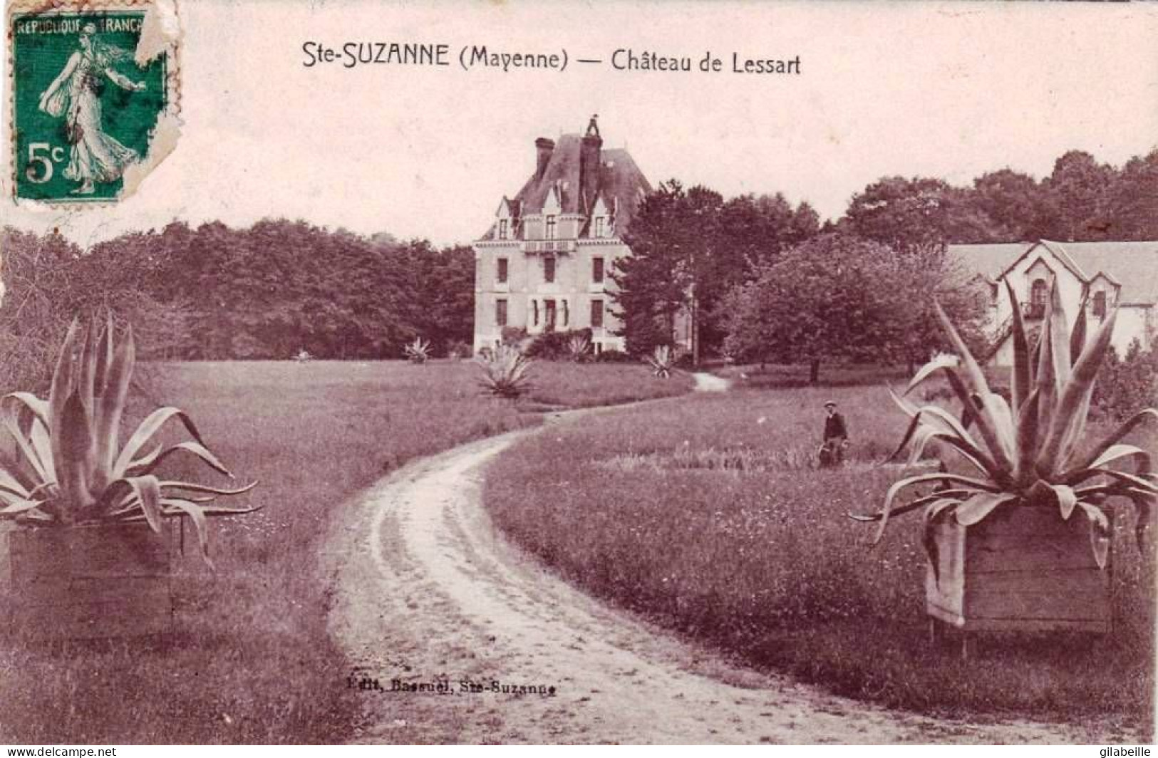 53- Mayenne - SAINTE SUZANNE ( Sainte-Suzanne-et-Chammes )  Chateau De Lessart - Sainte Suzanne