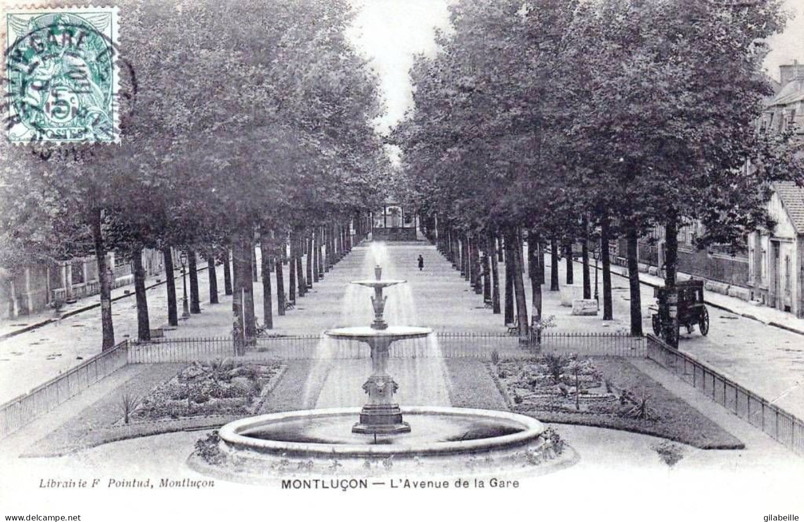 03 - Allier - MONTLUCON -  L Avenue De La Gare - Montlucon