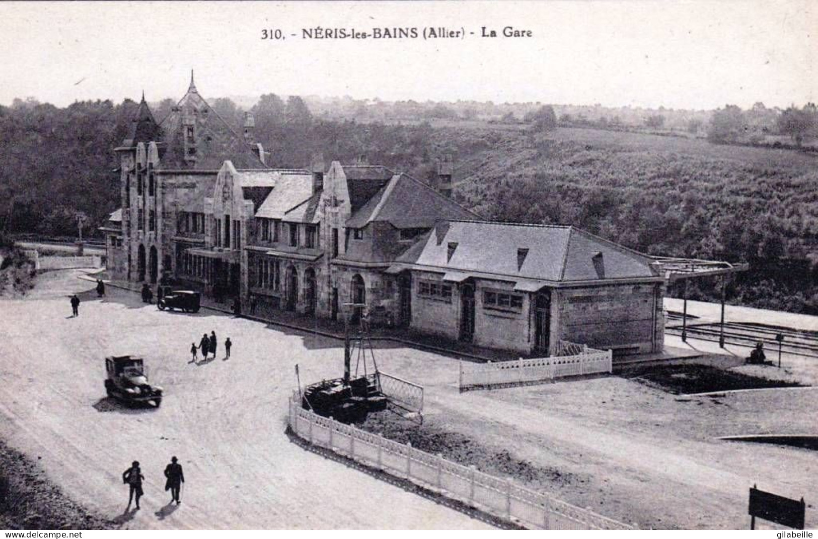 03 - Allier -  NERIS Les BAINS -  La Gare - Neris Les Bains