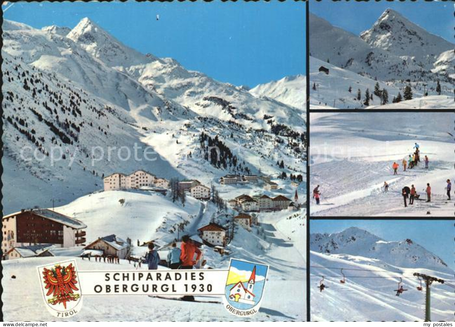 72498702 Obergurgl Soelden Tirol Panorama Skipisten Sessellift Obergurgl - Other & Unclassified