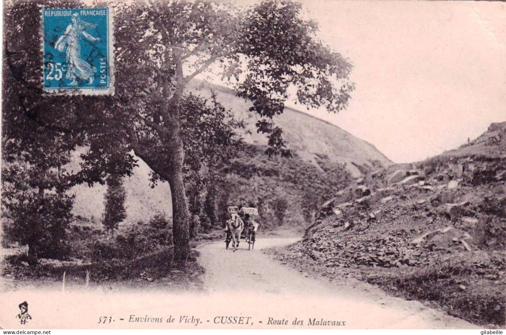 03 - Allier - CUSSET ( Environs De Vichy )  - Route Des Malavaux - Other & Unclassified