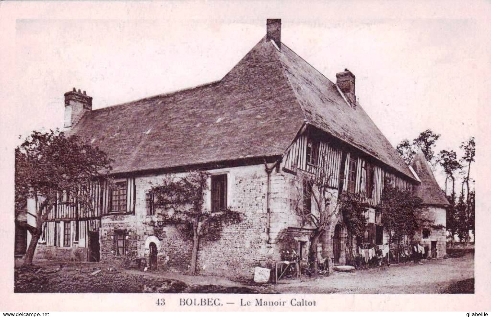 76 - Seine Maritime - BOLBEC -  Le Manoir Caltot - Bolbec