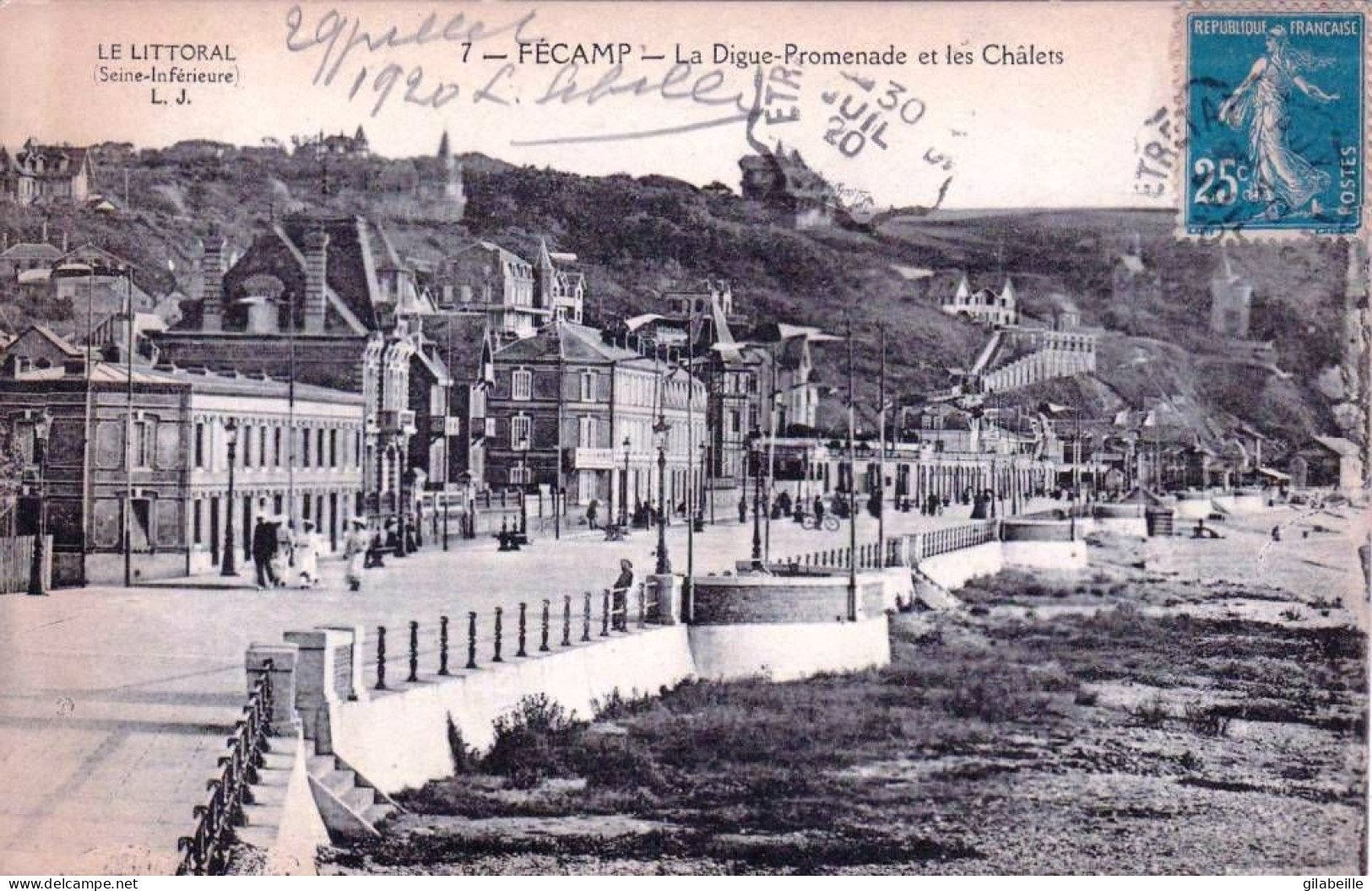 76 - Seine Maritime -  FECAMP - La Nouvelle Promenade Et Les Chalets - Fécamp