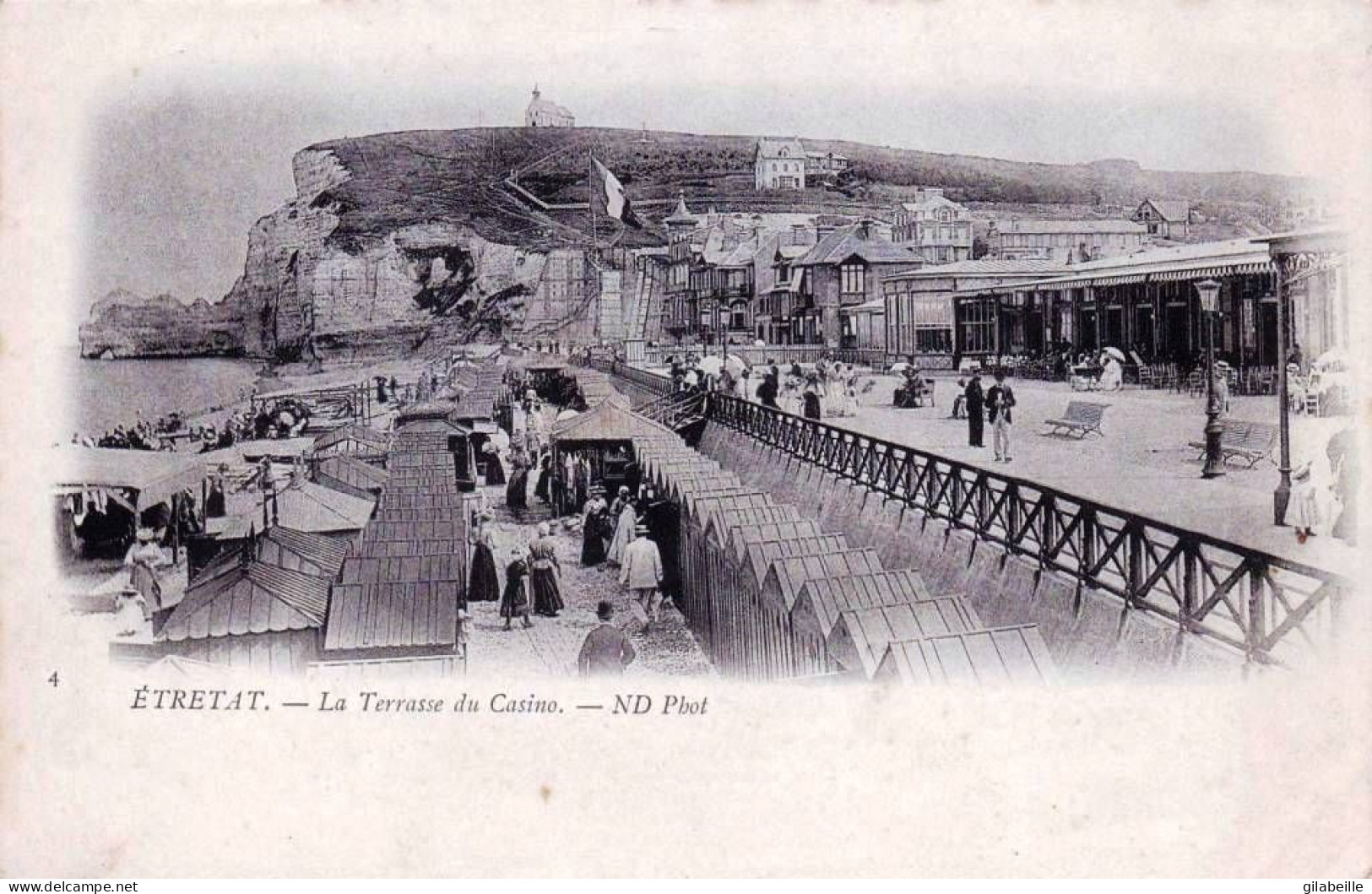 76 - Seine Maritime -  ETRETAT -   La Terrasse Du Casino - Etretat