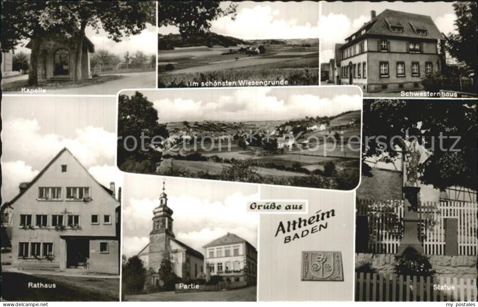 72498650 Altheim Ehingen Kapelle Im Schoenen Wiesengrunde Schwesternhaus Rathaus - Other & Unclassified