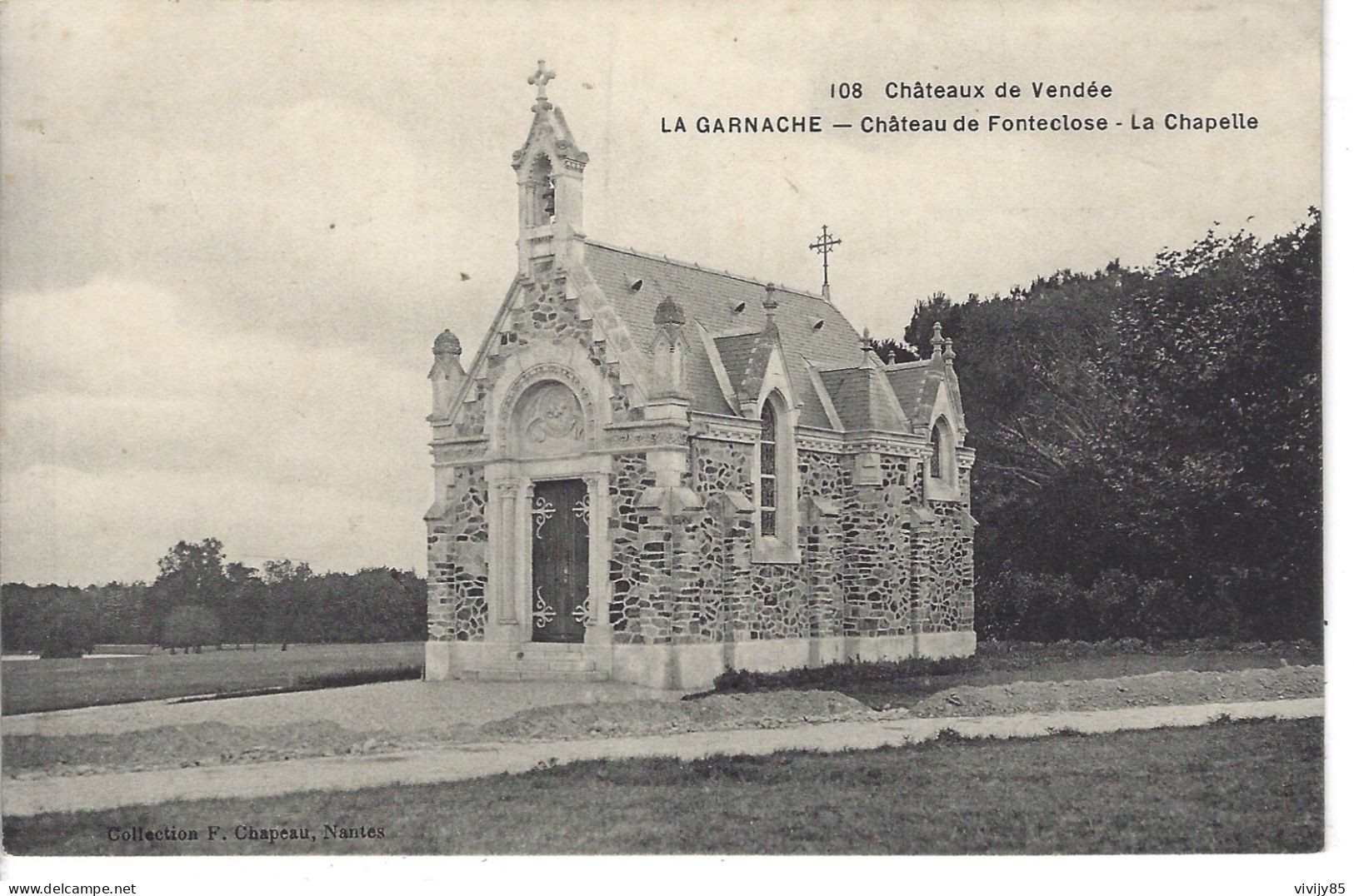 85 - LA GARNACHE - T.Belle Vue Du Château De Fonteclose - La Chapelle - Other & Unclassified