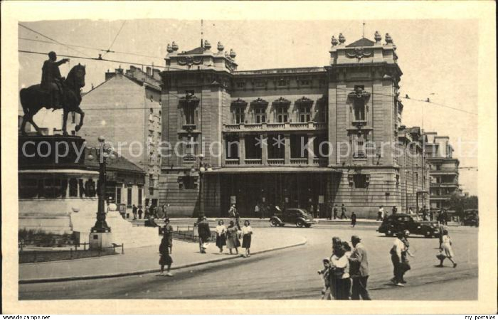 72498554 Belgrad Serbien Teilansicht Reiterdenkmal  - Serbie