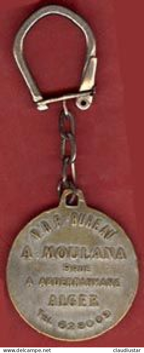 ** PORET - CLEFS  A. MOULANA  -  ALGER ** - Porte-clefs