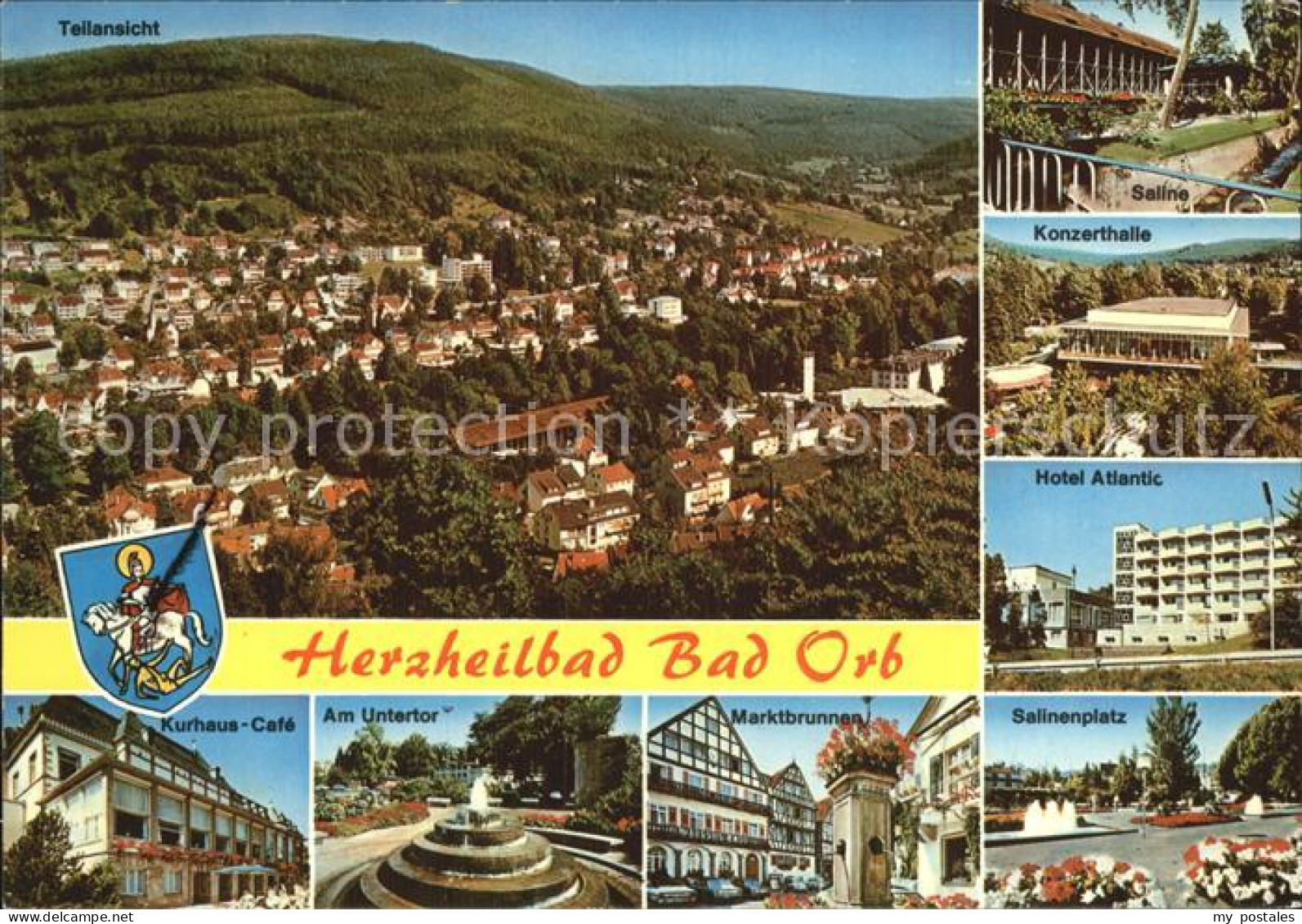 72498387 Bad Orb Hotel Atlantic Salinenplatz Marktbrunnen Untertor  Bad Orb - Bad Orb