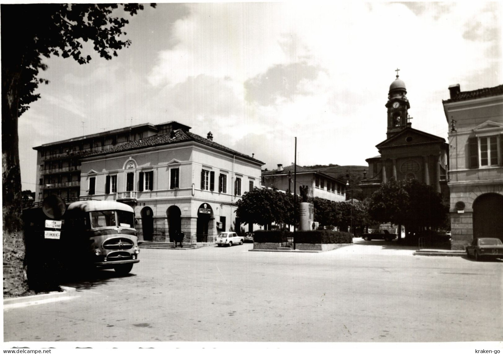 CARCARE, Savona - FOTOGRAFIA PROVINO Cm. 10,5 X 15,0 Ca. - Camion - Municipio E Chiesa - #026 - Savona