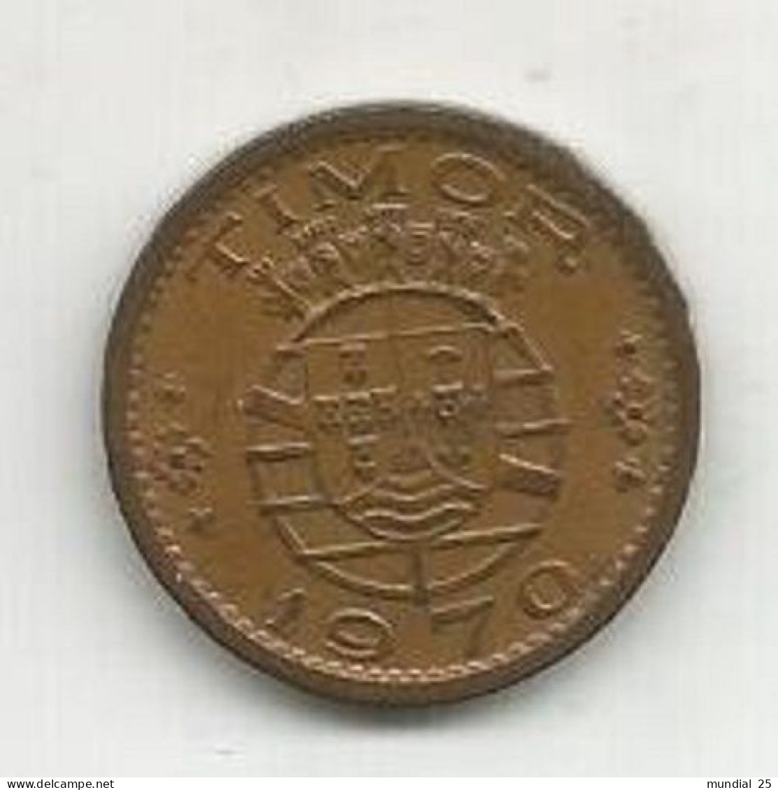 TIMOR PORTUGAL 50 CENTAVOS 1970 - Timor