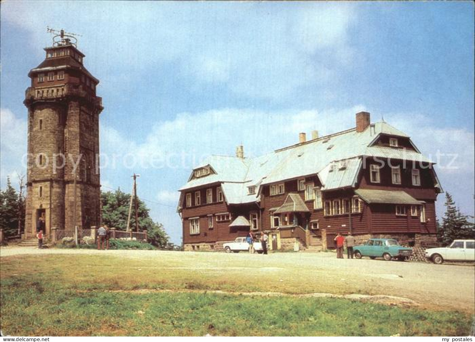 72498113 Auersberg Wildenthal Aussichtsturm Und Berghotel Auersberg Auersberg - Eibenstock