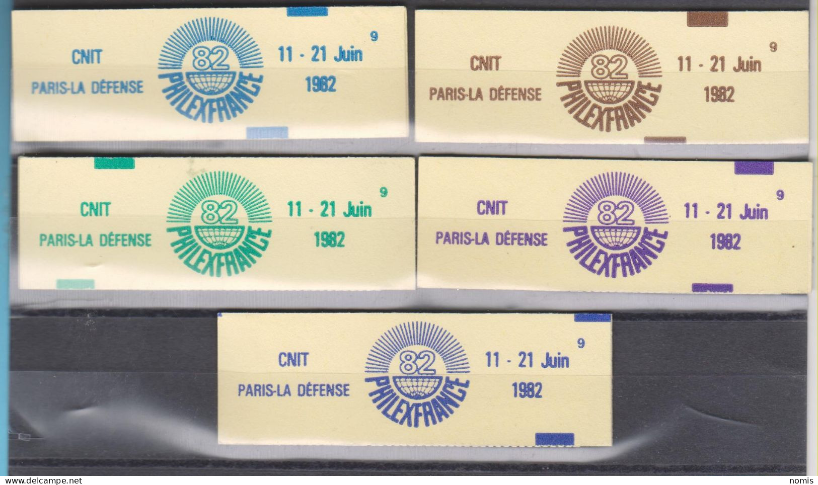 J.P.S. 01/24 - N°02 - France - 11 Carnets De 10 TP Philexfrance 82 Fermé - N° 2220 C 3 A - Livraison Offerte - Modern : 1959-...