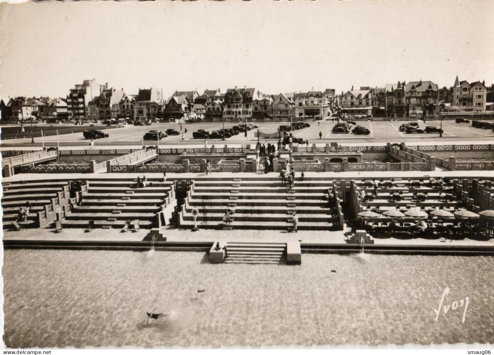 62 - LE TOUQUET-PARIS-PLAGE - LA PISCINE ET L'ESPLANADE - Le Touquet