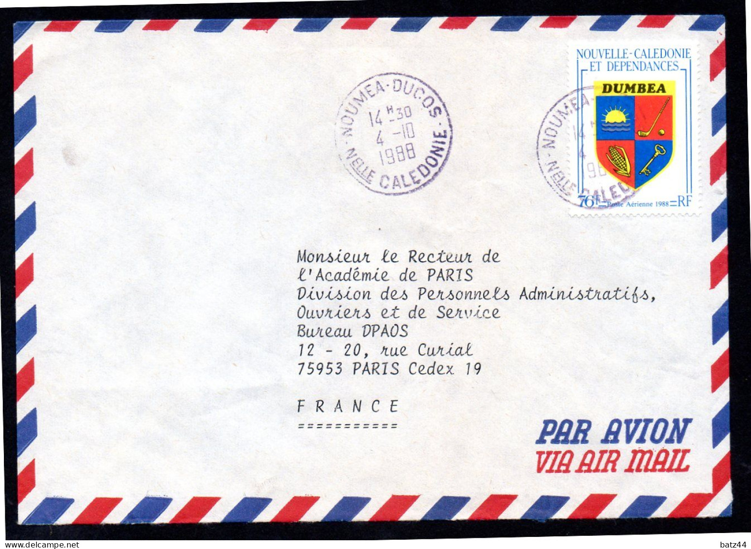 NOUVELLE CALEDONIE  5 Enveloppe Cover Letter Lettre + 1 Pàp Postal Stationary 1976 à 2013 Voir Scan - Andere & Zonder Classificatie