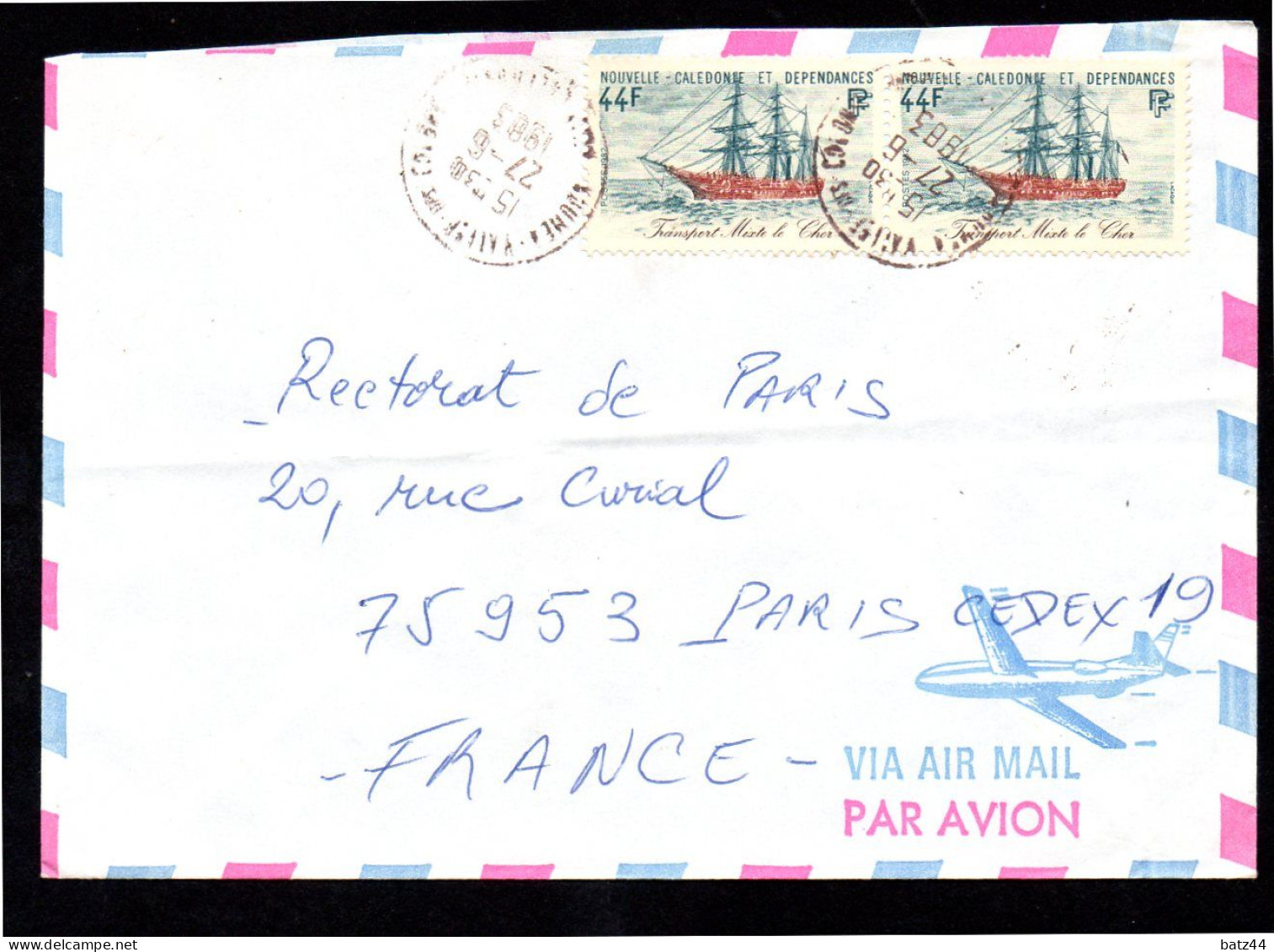 NOUVELLE CALEDONIE  5 Enveloppe Cover Letter Lettre + 1 Pàp Postal Stationary 1976 à 2013 Voir Scan - Other & Unclassified