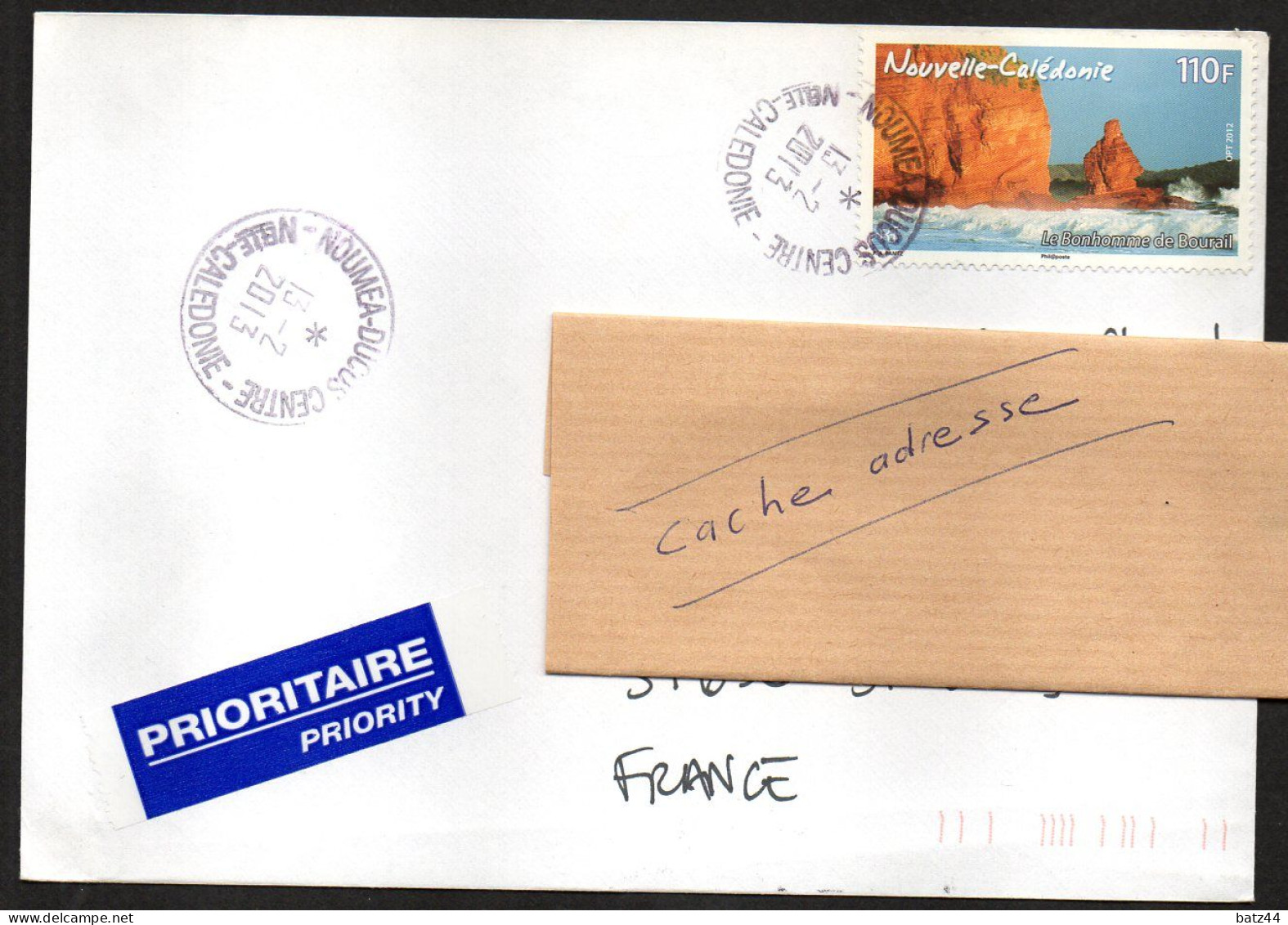 NOUVELLE CALEDONIE  5 enveloppe cover letter lettre + 1 pàp postal stationary 1976 à 2013 voir scan