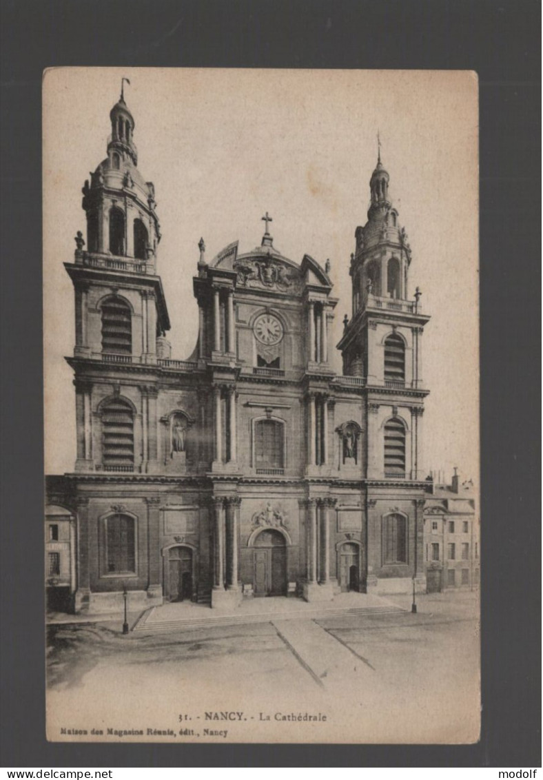 CPA - 54 - N°31 - Nancy - La Cathédrale - Circulée - Nancy