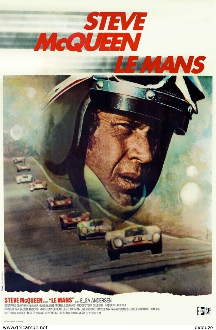 Cinema - Le Mans - Steve MC Queen - Affiche De Film - Carte Neuve - CPM - Voir Scans Recto-Verso - Posters On Cards