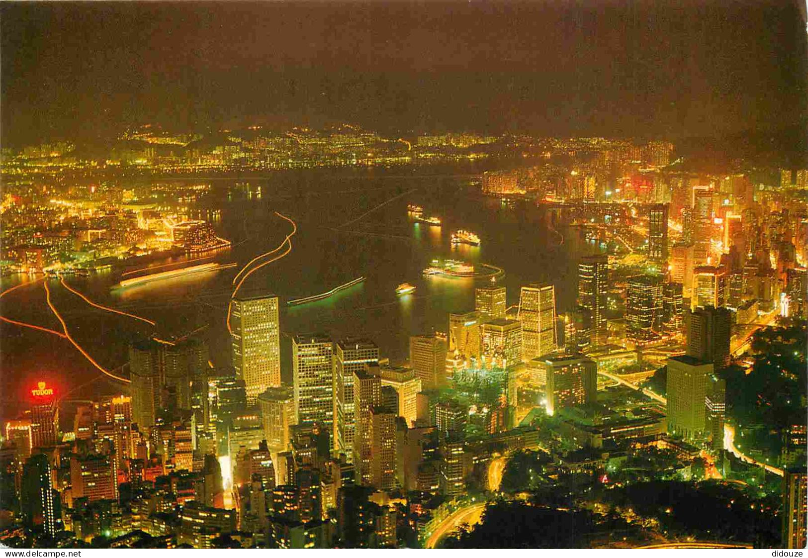 Hong Kong - The Victoria Bay By Night - CPM - Carte Neuve - Voir Scans Recto-Verso - Chine (Hong Kong)