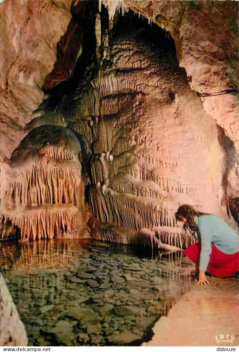 Spéléologie - Grotte De Remouchamps - Le Petit Lac - Potholing - Cave - Carte Dentelée - CPSM Grand Format - Carte Neuve - Autres & Non Classés