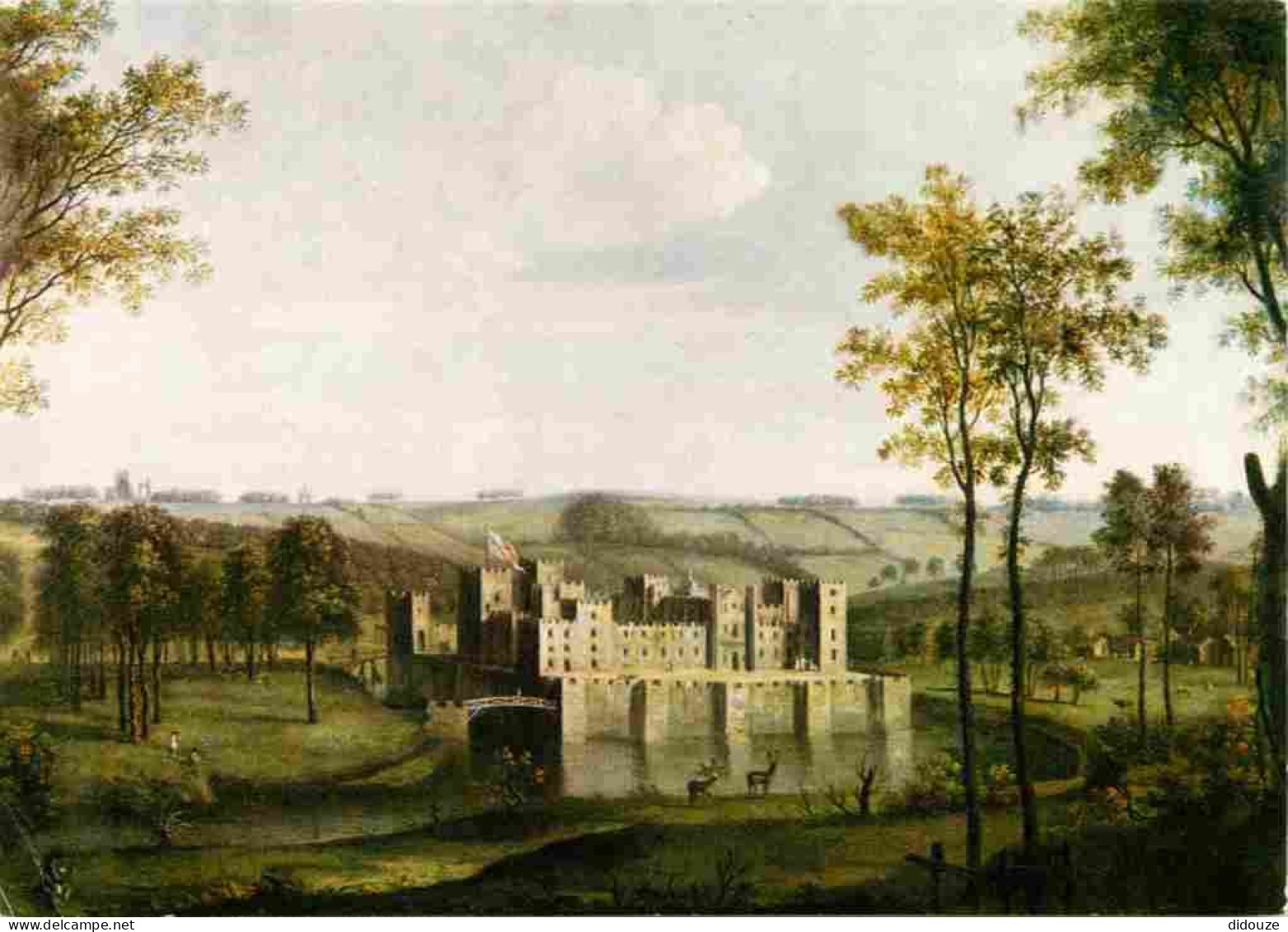 Art - Peinture - Dominic Serres - Raby Castle Circa 1760 - CPM - Carte Neuve - Voir Scans Recto-Verso - Peintures & Tableaux