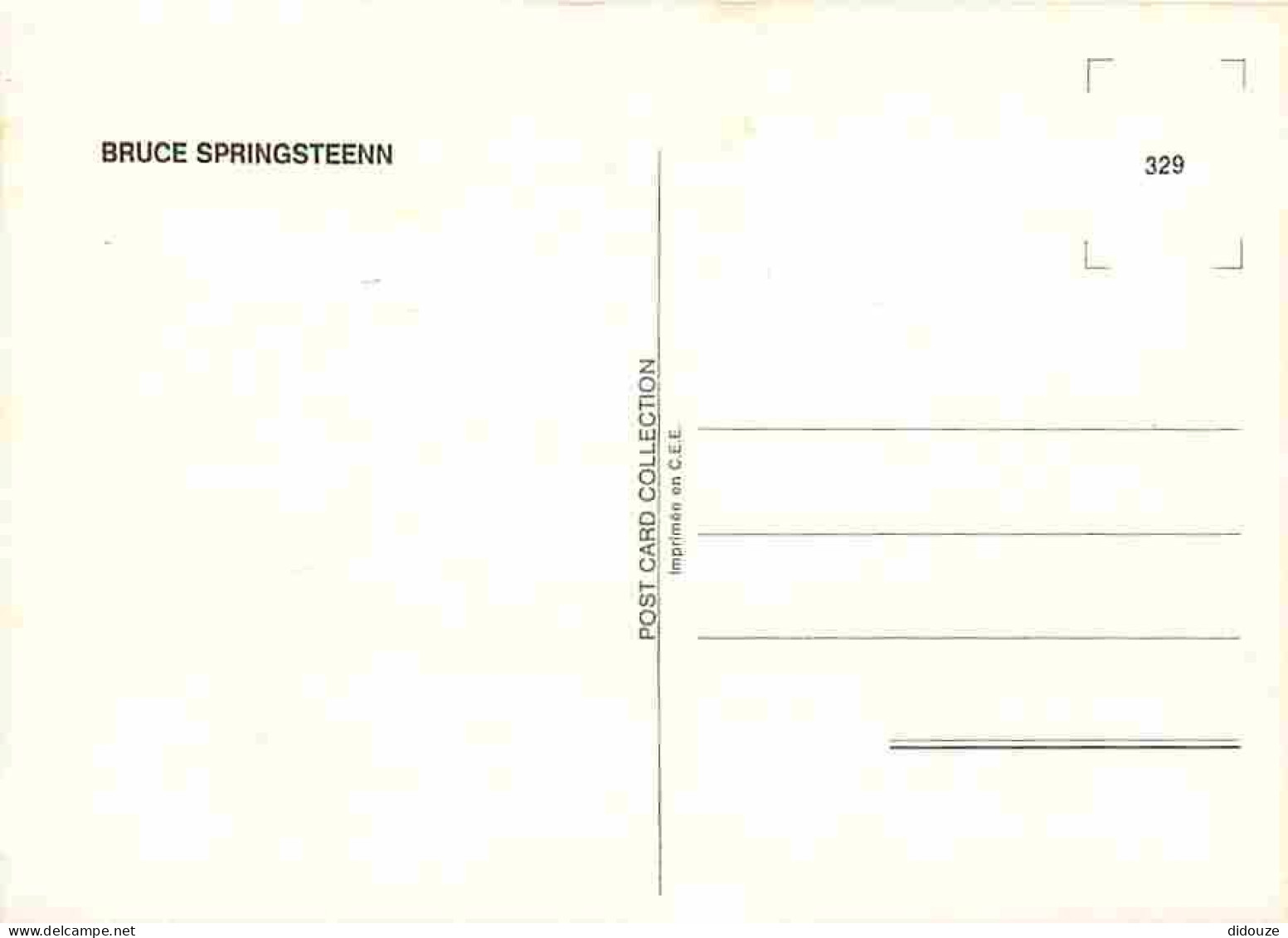 Musique - Bruce Springsteenn - CPM - Voir Scans Recto-Verso - Musique Et Musiciens