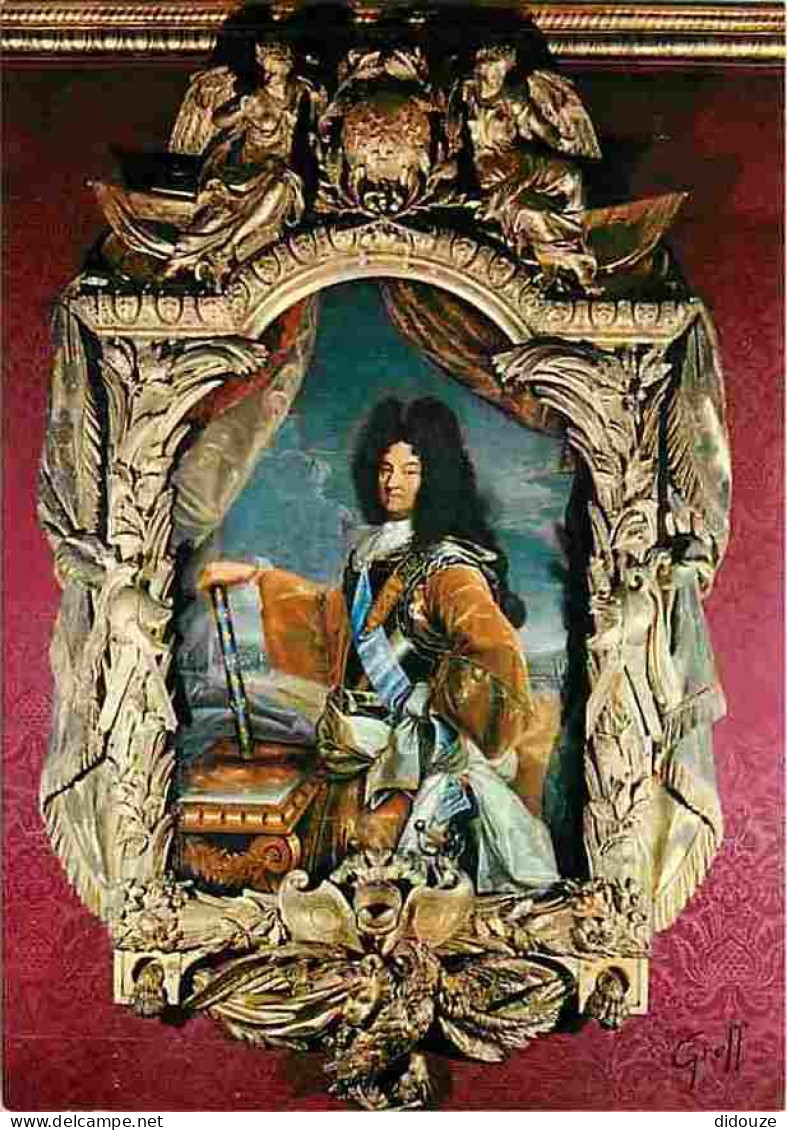 Histoire - Portrait De Louis XIV Par Hyacinthe Rigaud - CPM - Voir Scans Recto-Verso - Histoire