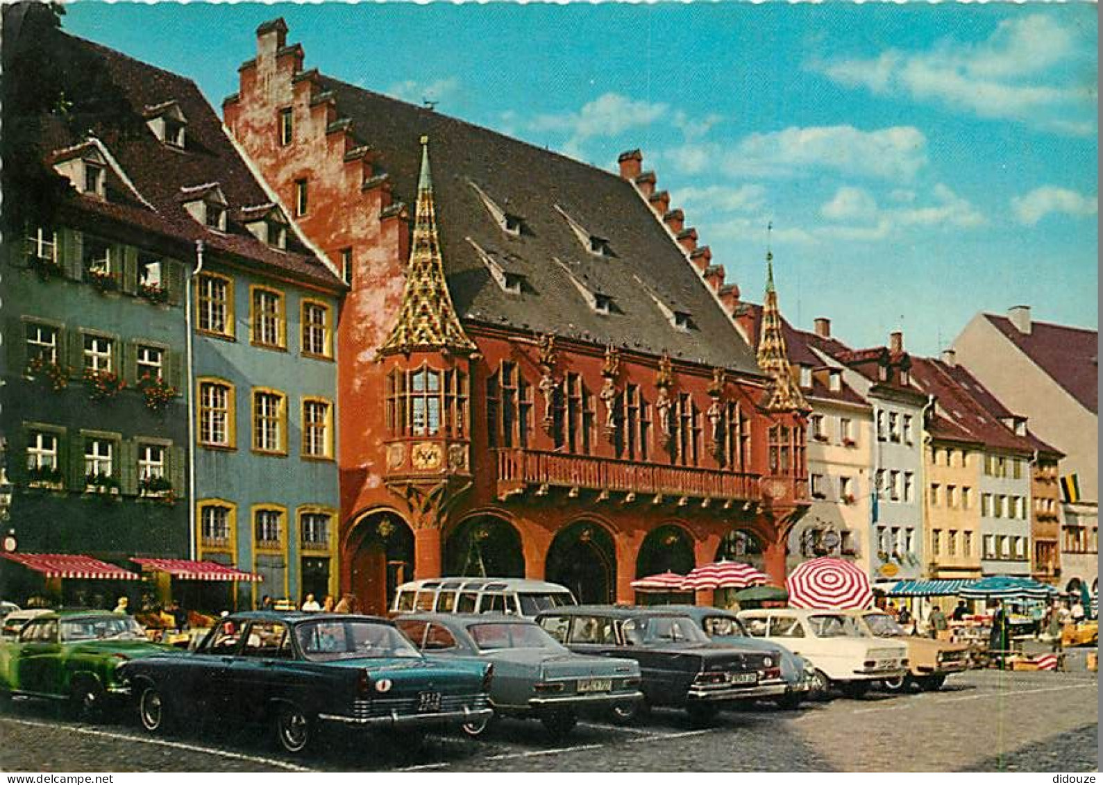 Automobiles - Allemagne - Deutschland - Freiburg Im Breisgau - Das Historische Kauftiaus - CPM - Voir Scans Recto-Verso - PKW