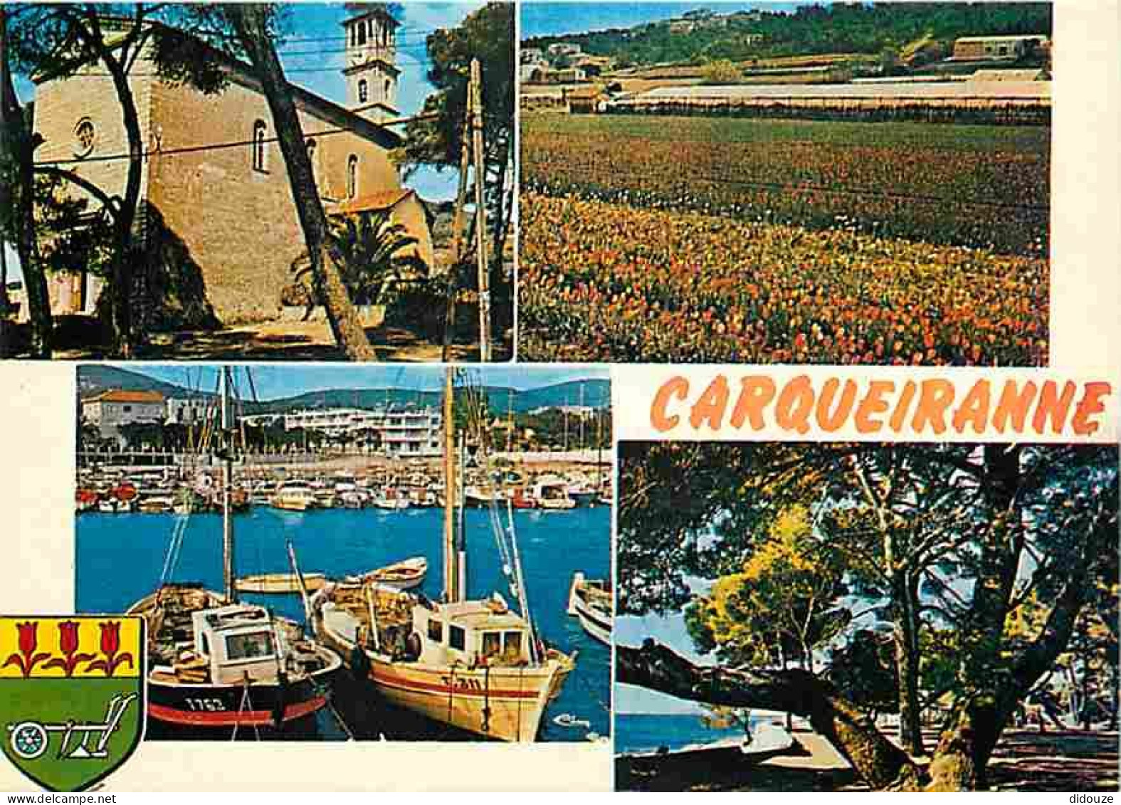 83 - Carqueiranne - Multivues - Bateaux - CPM - Voir Scans Recto-Verso - Carqueiranne