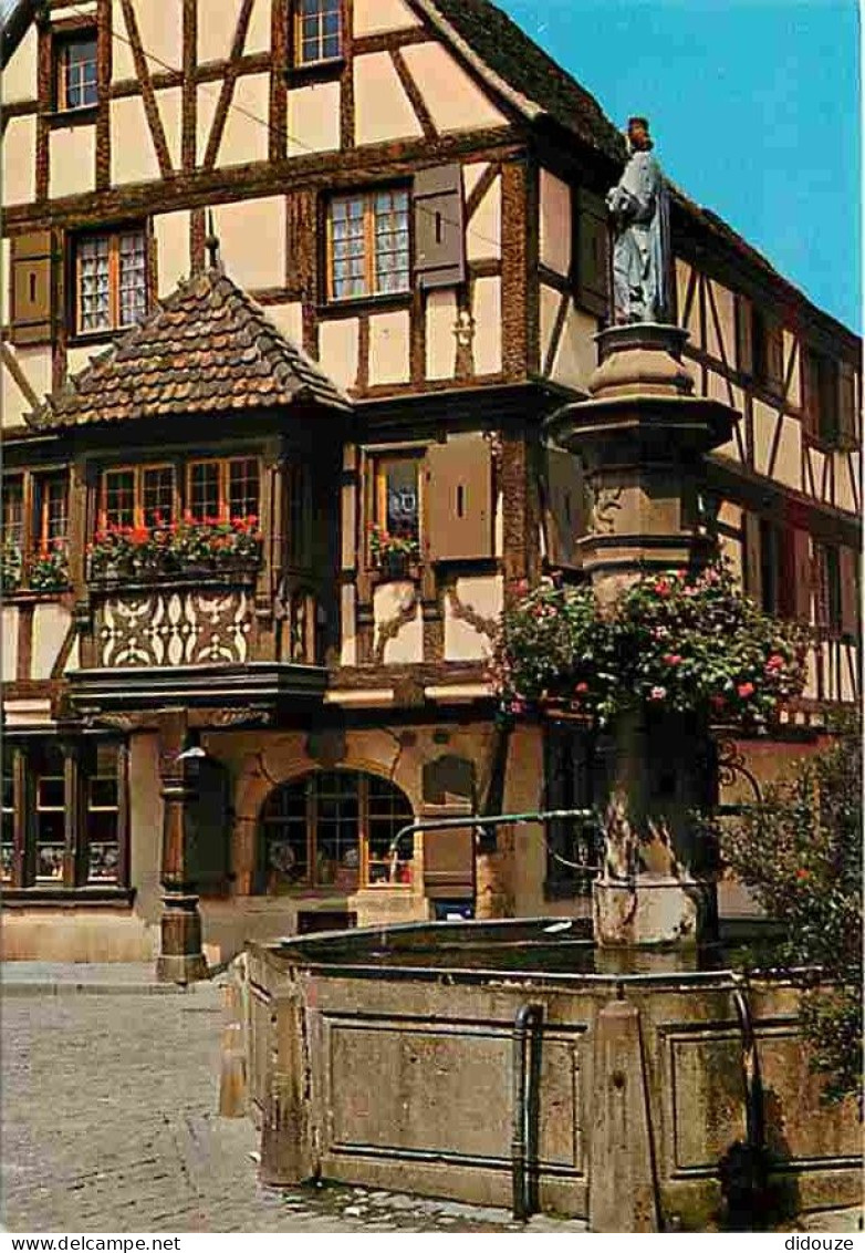 68 - Turckheim - Avec Ses Fontaines Et Ses Vieilles Maisons Fleuries - CPM - Voir Scans Recto-Verso - Turckheim