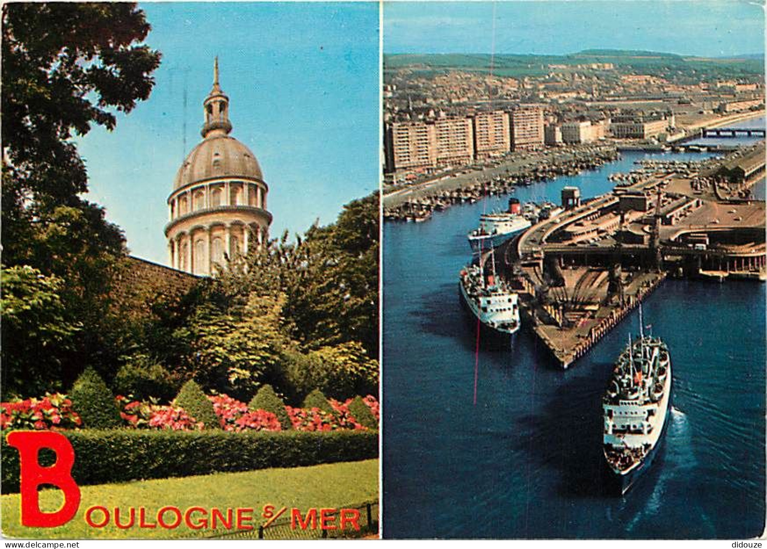 62 - Boulogne Sur Mer - Multivues - Car Ferry - Bateaux - CPM - Voir Scans Recto-Verso - Boulogne Sur Mer