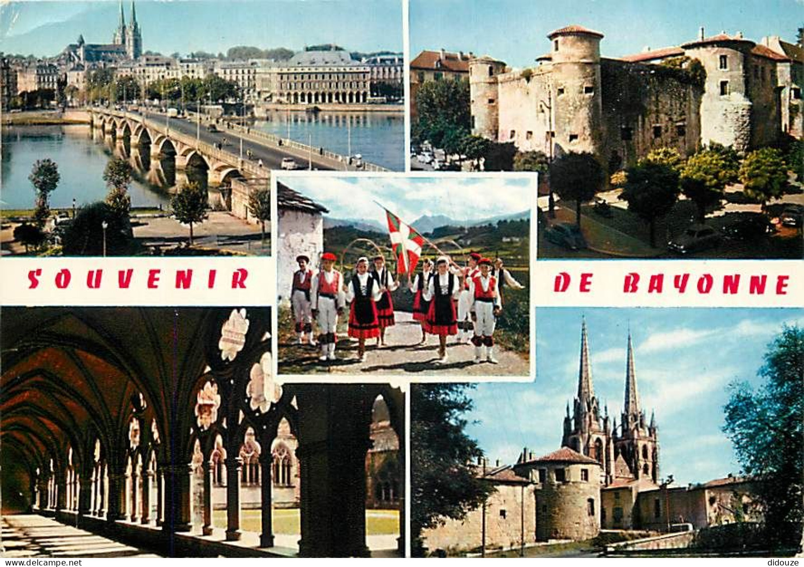 64 - Bayonne - Multivues - Folklore - Etat Léger Pli Visible - CPM - Voir Scans Recto-Verso - Bayonne