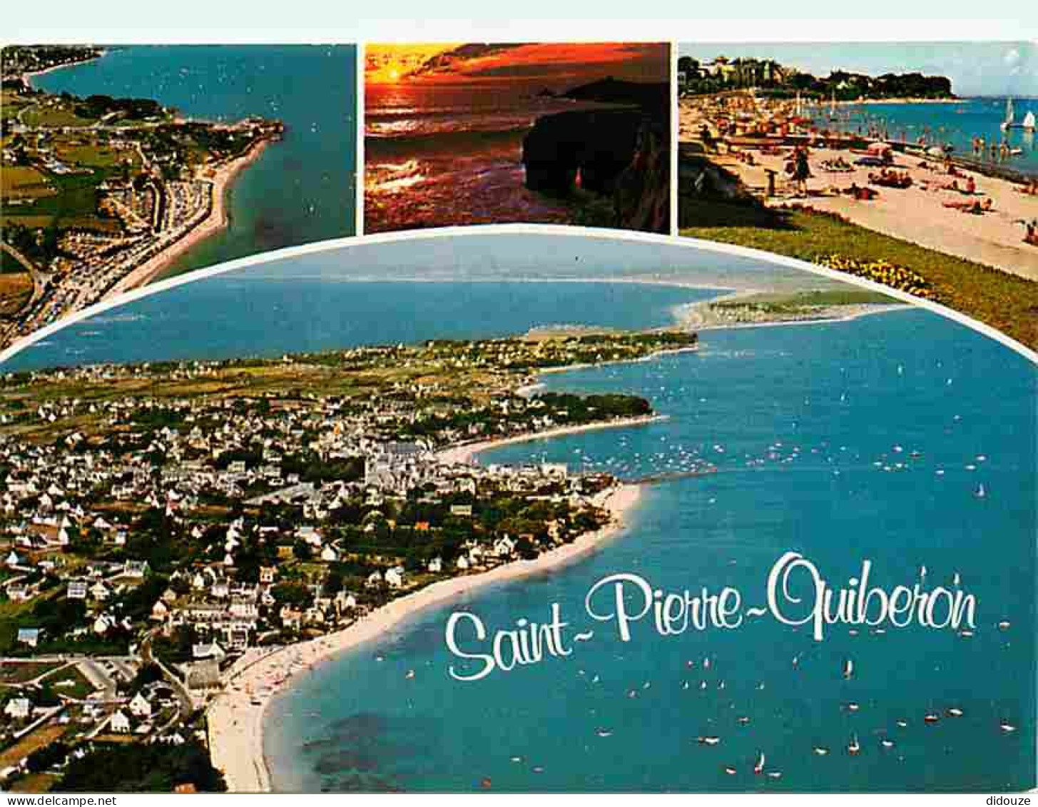 56 - Presqu'Ile De Quiberon - Saint Pierre De Quiberon - Multivues - Plages - Carte Neuve - CPM - Voir Scans Recto-Verso - Quiberon