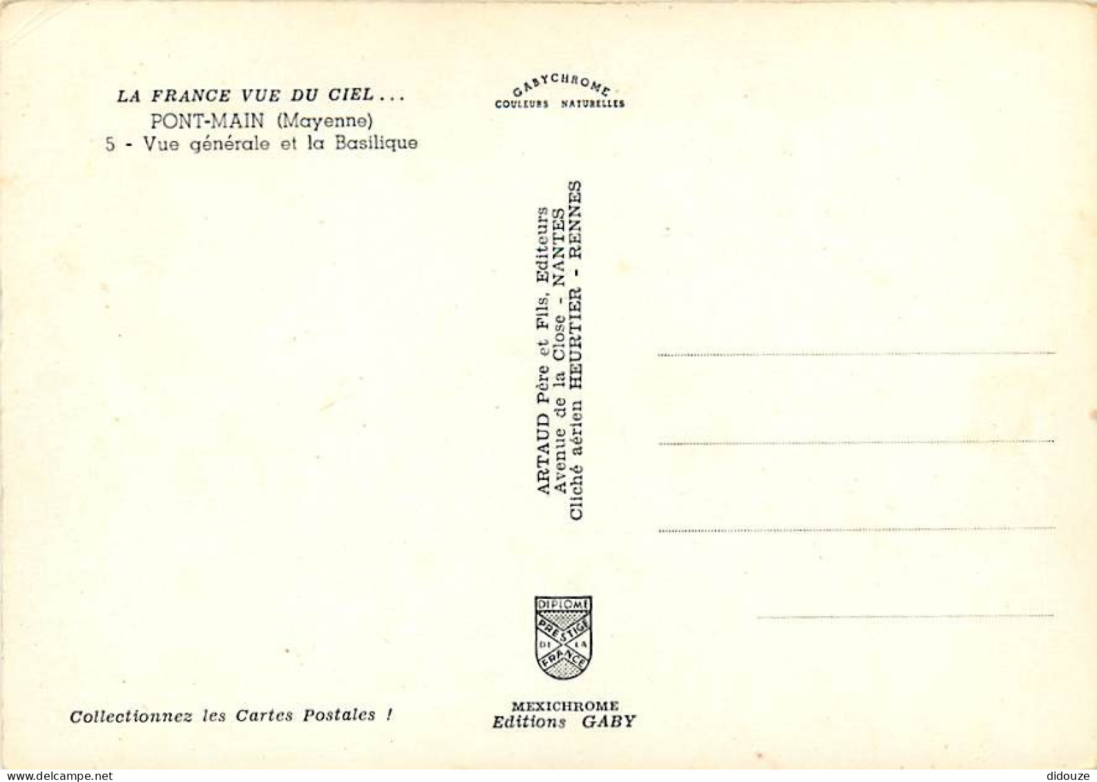 53 - Pontmain - La Basilique - Vue Aérienne - CPM - Voir Scans Recto-Verso - Pontmain
