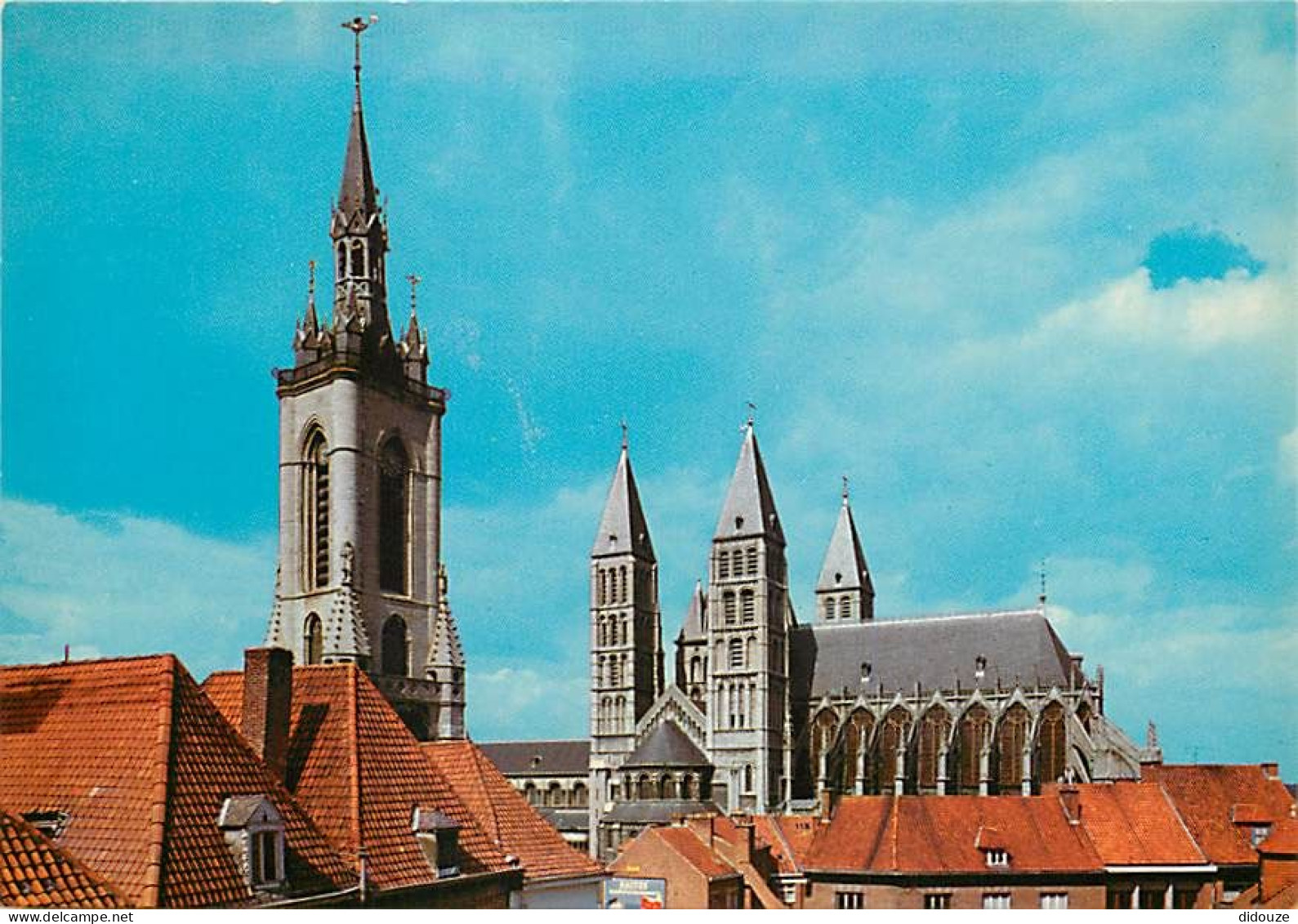 Belgique - Tournai - Le Beffroi - La Cathédrale Notre Dame - Carte Neuve - CPM - Voir Scans Recto-Verso - Tournai