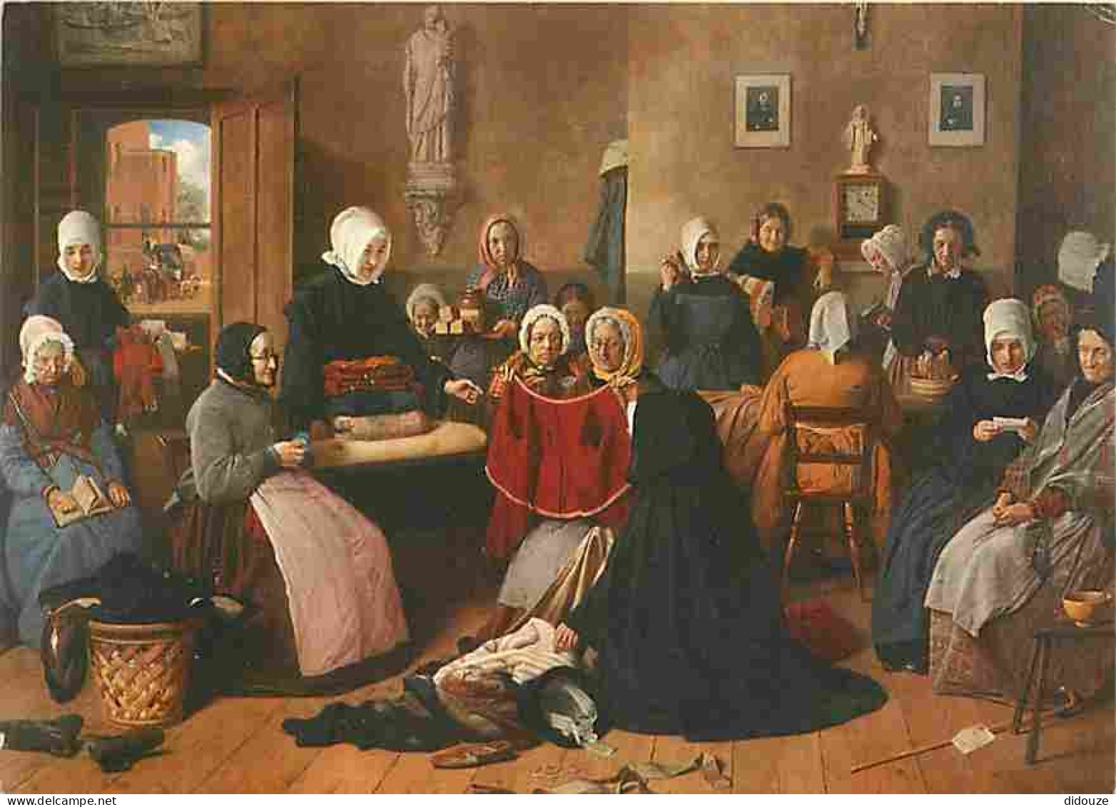 Art - Peinture - James Collinson - Hospitality Scene - Little Sisters Of The Poor - CPM - Voir Scans Recto-Verso - Paintings