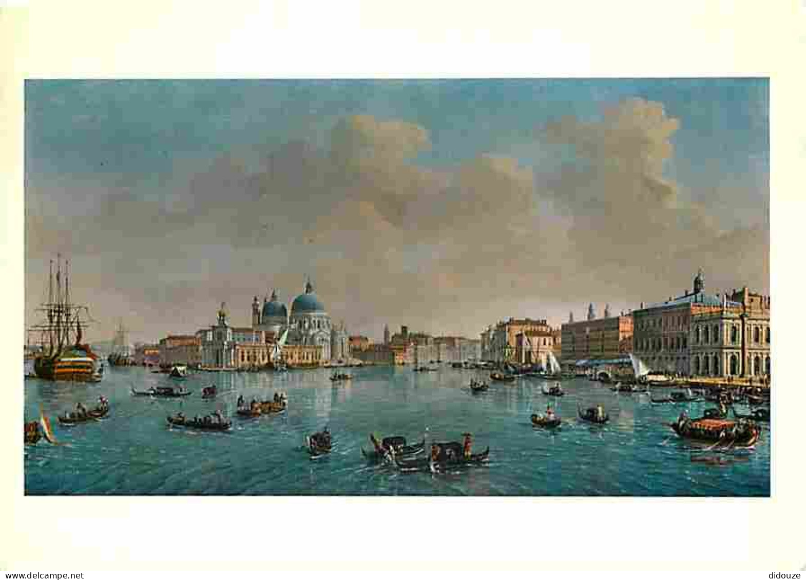 Art - Peinture - Gaspar Van Wittel - Venise - La Cuvette Vers Grand Canal Et La Giudecca - Firenze - Raccolta Privata -  - Paintings