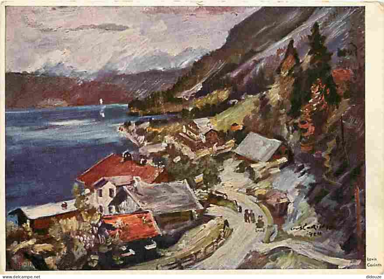 Art - Peinture - Lovis Corinth - Walchensee - CPM - Voir Scans Recto-Verso - Paintings