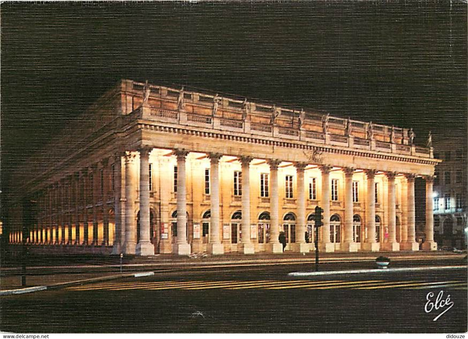 33 - Bordeaux - Le Grand Théâtre La Nuit - CPM - Voir Scans Recto-Verso - Bordeaux