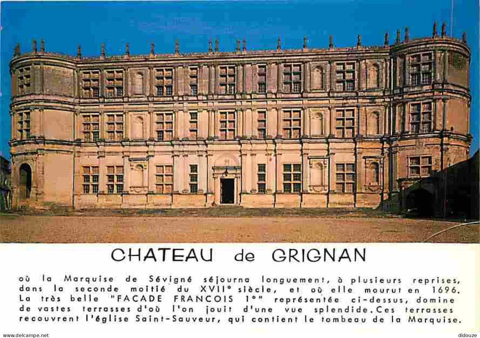 26 - Grignan - Le Château - Carte Neuve - CPM - Voir Scans Recto-Verso - Grignan