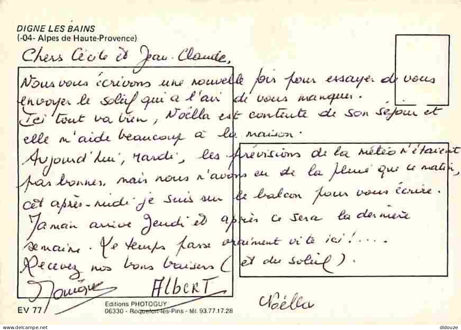 04 - Digne Les Bains - Multivues - Blasons - Automobiles - Lavande - CPM - Voir Scans Recto-Verso - Digne