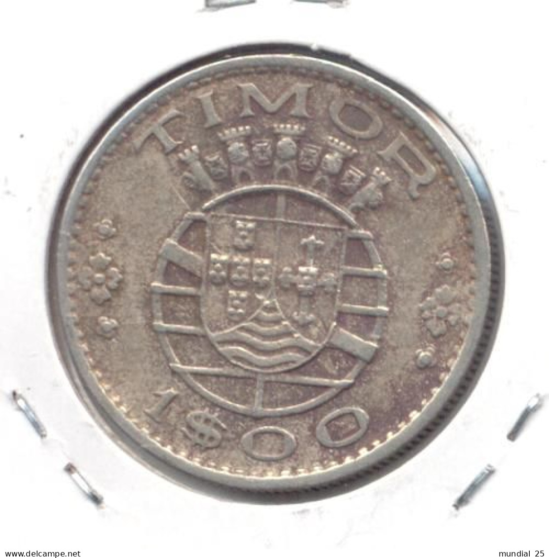 TIMOR PORTUGAL 1$00 ESCUDO 1958 - Timor