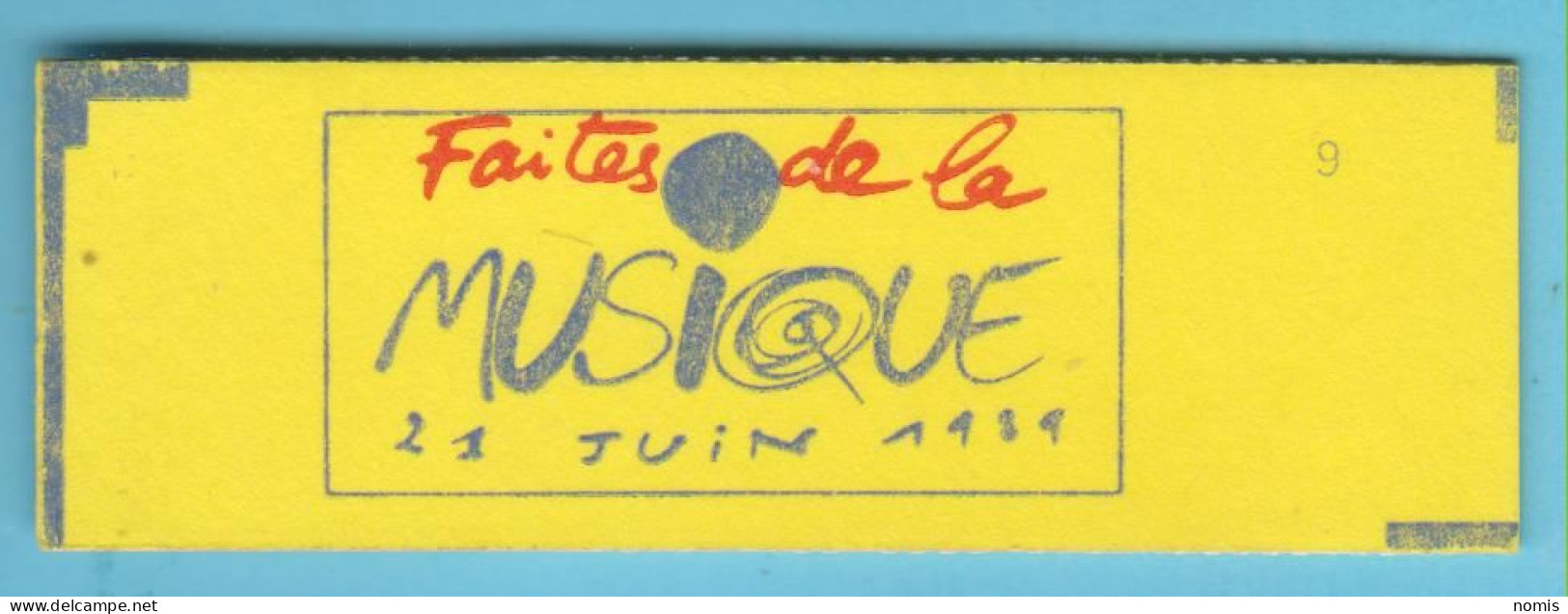 J.P.S. 01/24 - N°03 - France - Carnet De 10 TP Faites De La Musique 1989 Fermé - N° 2376 C 8 - Livraison Offerte - Modernes : 1959-...