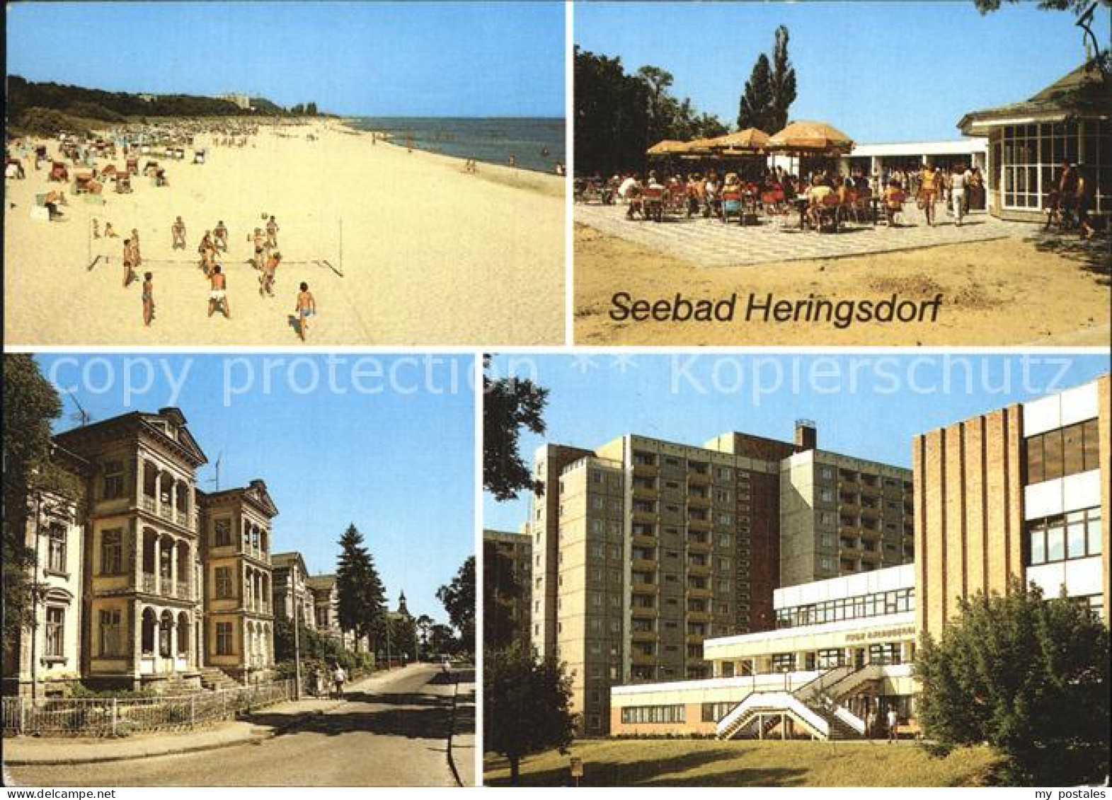 72497730 Heringsdorf Ostseebad Usedom Strand Cafe FDGB Urlauberrestaurant Hering - Other & Unclassified