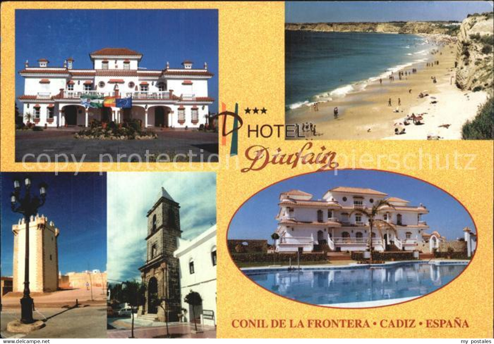 72497709 Cadiz Andalucia Hotel Diufain  Cadiz - Autres & Non Classés