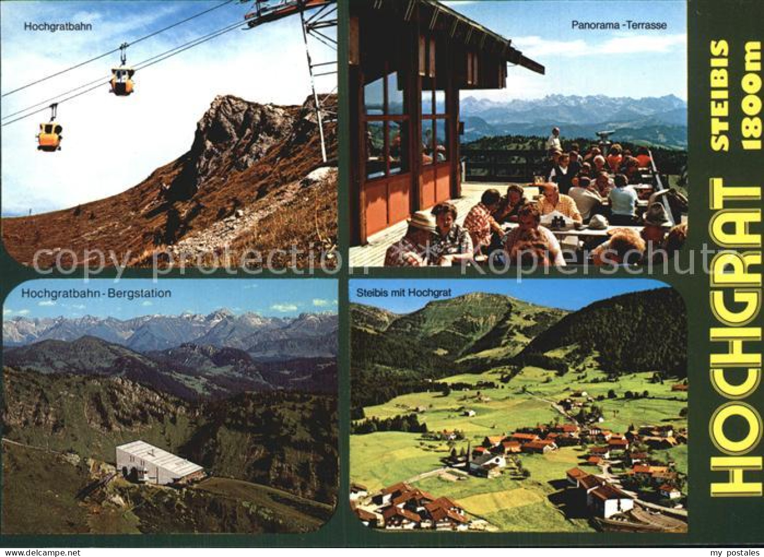 72497640 Steibis Hochgratbahn Panorama Terrasse Bergstation  Steibis - Oberstaufen