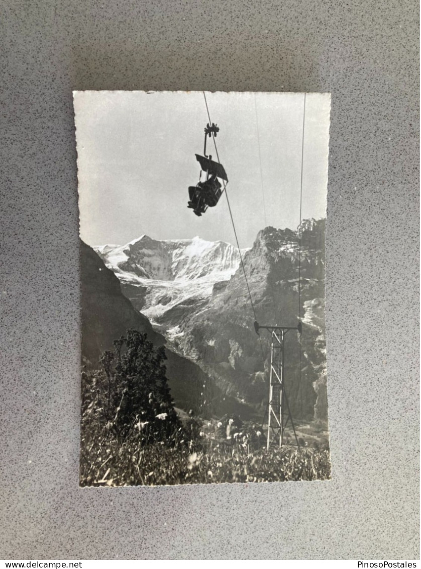 Bergbahn Grindelwald-First Carte Postale Postcard - Grindelwald